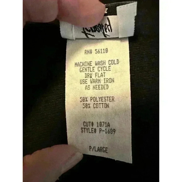 Tapestry Sporte Petite L Button Short Sleeve Collar Shirt Giraffe Embroidered - Picture 8 of 8